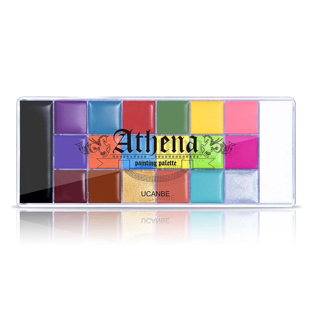 2022 новый принадлежности для боди-арта 20 видов цветов нетоксический Хэллоуин Профессиональный тела краска для волос комплект Уход за кожей лица набор для рисования для детей