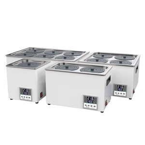 실험실용 수조 6홀 온도 범위 RT~100C 정확도 0.1C 스테인리스 스틸 챔버 - Product Image 1