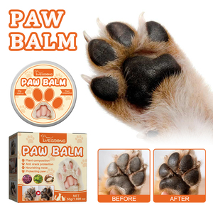 Yegbong crema universale per la cura delle zampe idratanti per animali domestici per cani e gatti aiuta con le suole dei piedi screpolate la toelettatura del cuscinetto di carne - Product Image 2