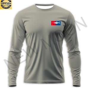 Camisa de Pesca para Hombre con Logotipo Personalizado, Protección Solar, Manga Larga - Product Image 1