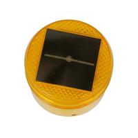 Feu de signalisation solaire pour poteau, balise clignotante LED avec batterie rechargeable pour garde-corps routier et chantier