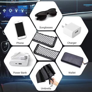 Đàn hồi lưới điện thoại di động lưu trữ <span class=keywords><strong>net</strong></span> với khung nhựa cho xe tổ chức - Product Image 3