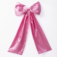 Grand nœud en velours rouge élégant avec longues franges pour décoration de Noël, idéal pour la maison, les murs, les portes, les fenêtres et les fêtes.