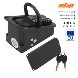 Verrou de sécurité pour batterie de trottinette électrique, pour compartiment de batterie amovible, kit de verrouillage en acier pour batterie avec clés - Product Image 1
