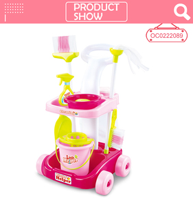 Juegos de escobas y fregonas para niños en edad preescolar, juegos de carritos de limpieza a la venta - Product Image 2