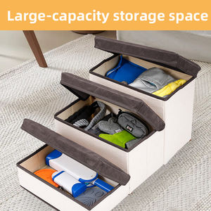 Waschbare Haustier-Treppe für Hunde - Weiche Polyester-Hundetreppe mit Abnehmbaren Bezügen - Product Image 4