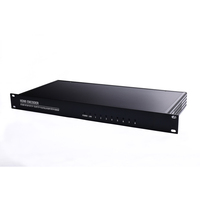 Codificador Metálico KUNUOMAGIC 1080P H.264/H.265 de 8 Puertos con Transmisión en Vivo RTMP y Soporte Multiprotocolo