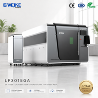 Machine de découpe laser à fibre CNC pour métal Gweike 6000w d'Italie