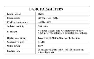 Barriera Automatica Elettrica HCW per Parcheggi, Mini Barriera a Braccio da 2m <span class=keywords><strong>in</strong></span> Acciaio Inox, Leggera, per Parcheggi Privati e Pubblici - Product Image 5