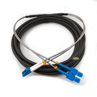 Kabel Patch Fiber Single Mode Berpelindung LC ke LC ke SC |   Kabel Duplex Outdoor Indoor 9/125 3/4.8/7mm untuk Jaringan & Stasiun Basis