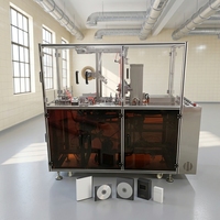 Machine d'emballage de boîtes cosmétiques, machine d'emballage de parfums et de savons en cellophane BOPP, machine d'emballage de CD/DVD