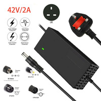 Chargeur de batterie Smart 48V2A E-Bike rapide pour matériau ABS 36V 42V24V29.4V pour vélo électrique au lithium