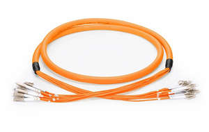 Cable de Conexión de Fibra Óptica Blindado SC FC LC ST SM MM OM1 de 4 Núcleos FTTH, Cables de Conexión de Fibra Óptica Blindados de 4/8/12 Núcleos - Product Image 3