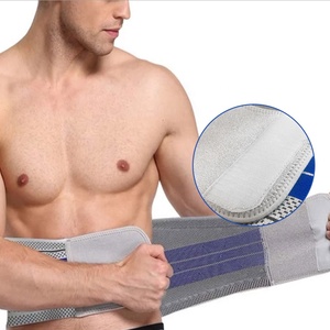 Nylon tricoté respirant <span class=keywords><strong>sport</strong></span> Protection soulagement de la douleur au <span class=keywords><strong>dos</strong></span> Compression taille entraîneur <span class=keywords><strong>ceinture</strong></span> de soutien - Product Image 2