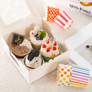 Per LOKYO per uso alimentare, rivestimento per cioccolato resistente al calore, resistente ai Muffin a parete singola, per tazze da forno, rivestimento per biscotti e Cupcake - Product Image 6