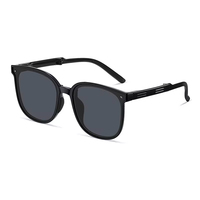 Lunettes de soleil OEM mode ultra légères TR90 lunettes de soleil verres polarisés pliables lunettes pliantes unisexes