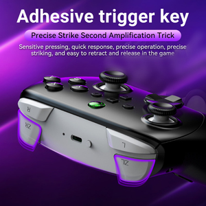 S13 <b>Wireless</b> Game <b>Controller</b> With 3.55mm headphone Nine-axis motion sensing Dual Hall Gamepad Joystick for NS PC - Product Image 4
