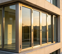 Ventanas de Aluminio para Villa |   Ventanas y Puertas de Aluminio de Diseño Moderno para Casas, Ventanas Abatibles, Ventanas de Doble Acristalamiento