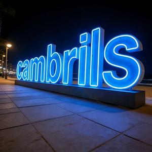 Letras de Neón LED 3D de Cristal, Diseño Nuevo, Personalizadas, para Exteriores, Resistentes al Agua IP67, con Revestimiento de Doble Capa, para Fiestas - Product Image 2