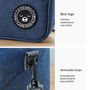 कस्टम इको फ्रेंडली समुद्र तट थोक टोटे सबसे अच्छा सप्ताहांत पेय आदमी पिकनिक भोजन वितरण शराब थर्मल बर्फ दोपहर कूलर बैग - Product Image 4