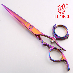 Gravé Violet Poignée Rotative <span class=keywords><strong>Ciseaux</strong></span> <span class=keywords><strong>De</strong></span> Coupe <span class=keywords><strong>De</strong></span> Cheveux Professionnel 6 Pouces <span class=keywords><strong>Ciseaux</strong></span> <span class=keywords><strong>De</strong></span> Coiffeur - Product Image 3