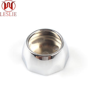 อุปกรณ์ตู้เสื้อผ้าขนาด 25 มม. ที่ยึดท่อโลหะผสมสังกะสี ที่ยึดท่อเสื้อผ้า ที่รองรับท่อกลม ตัวยึดปลายท่อ - Product Image 2