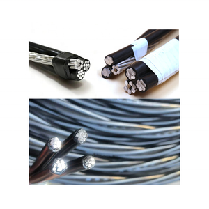 Câble électrique torsadé ABC 3x95mm²+2x16mm² à conducteurs en aluminium, isolation XLPE/PVC, pour voies ferrées, mines, IP68, usage industriel - Product Image 3