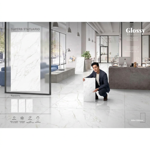 กระเบื้องพอร์ซเลนลายหินอ่อนแกรนด์ออนิกซ์ ขนาด 600x1200 มม. ผิวเงาสูง สำหรับพื้นภายในที่หรูหรา - Product Image 2