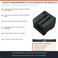 B&R X20CM Serisi 3 Akım Girişi 1 A 5 A ve Röle Çıkışlı Enerji Ölçüm ve Senkronizasyon Modülü Toptan Satış