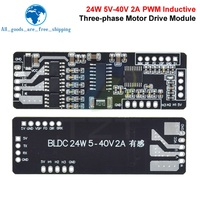Carte de commande de moteur BLDC 24W 5-40V 4A avec contrôle par capteur Hall