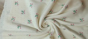 Camisetas de Verano para Bebé de 36 Pulgadas, Tejido de Algodón con Punto Pointel/Encaje Calado, Suaves, Transpirables, de Peso Medio y Elásticas - Product Image 6