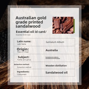 Destilación orgánica Aromaterapia pura de alta calidad Cuidado DE LA PIEL Materia prima única Venta al por mayor Aceite esencial de sándalo australiano - Product Image 3