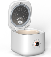 Cuisinière électrique intelligente à commande numérique pour usage domestique, 600W, 3L, cuiseur à riz multifonction avec fonction faible teneur en sucre, programme personnalisé