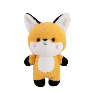 批发礼品儿童毛绒动物玩具毛绒玩具狐狸定制毛绒橙色狐狸玩具