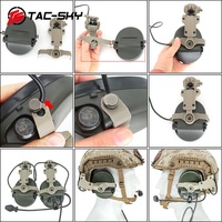 TS TAC-SKY Tactique Chasse Protection Auditive Tir Casque Accessoire Casque ARC Rail Adaptateur