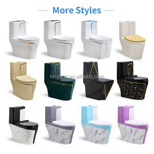 Asiento de Inodoro de Cerámica Kidoir, de Una Pieza, con Respaldo de Papel Shataff, Sanitario, Tapa para Inodoro, Cubierta para Inodoro, Asiento de Baño - Product Image 4