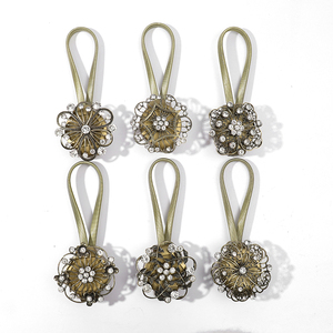 Sangle de <span class=keywords><strong>rideau</strong></span> boucle de <span class=keywords><strong>rideau</strong></span> magnétique accessoires de <span class=keywords><strong>rideau</strong></span> corde de poinçonnage libre magnétique lanière de cravate accessoires de chambre - Product Image 1
