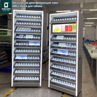 Vitrine de présentation pour magasin de tabac, présentoir à cigarettes, présentoir personnalisé en plastique ABS, présentoirs pour tabac sans fumée, étagère, vente en gros