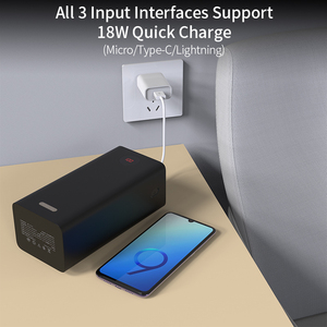 Batterie externe <span class=keywords><strong>ROMOSS</strong></span> 60000Ah haute capacité 22,5W PD3.0+QC3.0 Charge rapide bidirectionnelle Double USB 4 sorties Charge solaire Li-Polymère - Product Image 5