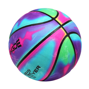Ballon de <span class=keywords><strong>basket</strong></span>-ball personnalisé en PU laminé, résistant à l'usure, pour intérieur et extérieur, entraînement professionnel et matchs. - Product Image 2