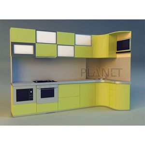 Armadi da <span class=keywords><strong>cucina</strong></span> a parete verde personalizzati unici 2024 del pianeta - Product Image 5