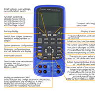 Factory Supply 0.01% Accuracy Signal Generator Hart Process Calibrator