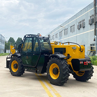 Chariot télescopique multifonctionnel TR750 5T 7m 4x4 avec moteur Cummins Euro 5 EPA 4 en option pour travaux lourds