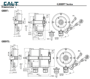 Heavy-duty Incremental Rotary Encoder GHH97-15G1024BML5-HD 15mm Hollow Shaft GHH97-15G1024BML5-HD Heavy-duty Encoder - Product Image 4