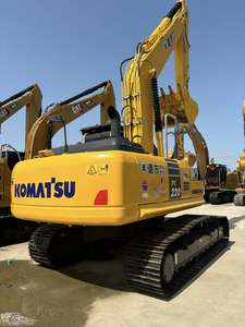 Excavadora Usada Komatsu PC220 de 22 Toneladas, Maquinaria Usada, Excavadora de Orugas Komatsu P220, Komatsu PC220 Japón en Stock - Product Image 1