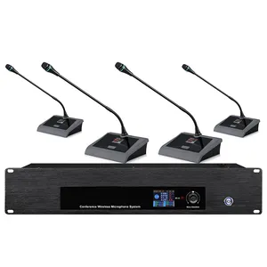 Sistema audio per sala conferenze con microfono wireless professionale per microfono Wireless UHF