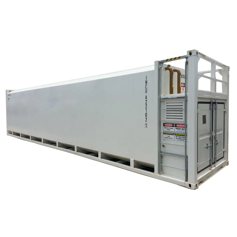 40ft container type mobile fuel filling station for diesel and petrol