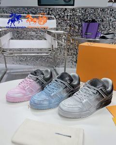 Baskets de marque célèbre, confortables, décontractées, pour la course et la marche en extérieur, couleur dégradée, qualité originale lvs - Product Image 4