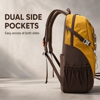 Sac à dos de randonnée imperméable en polyester pour le camping en plein air