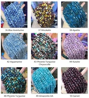 Perles de Gravier Galet en Turquoise Africaine 8-10 mm, Forme Irrégulière Ronde, Énergie de Guérison Naturelle, Perles de Pierres Précieuses 15"